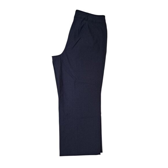 Ashley Stewart Women's Pull on Comfy Travel Casual Black Capri Pants Plus Sz 18 - Picture 3 of 7